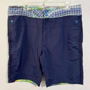 Robert Graham navy board shorts size 36